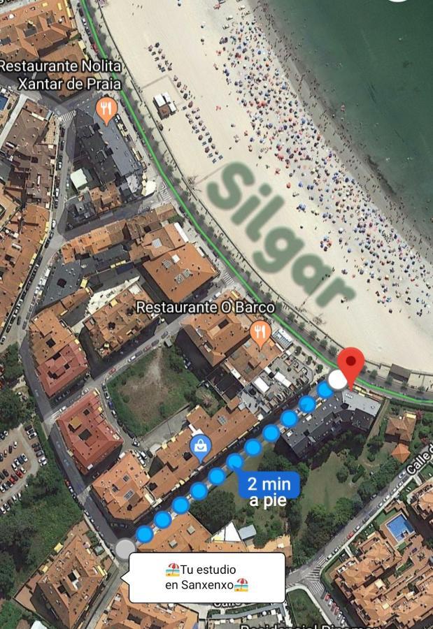 Coqueto Estudio En Sanxenxo Dış mekan fotoğraf
